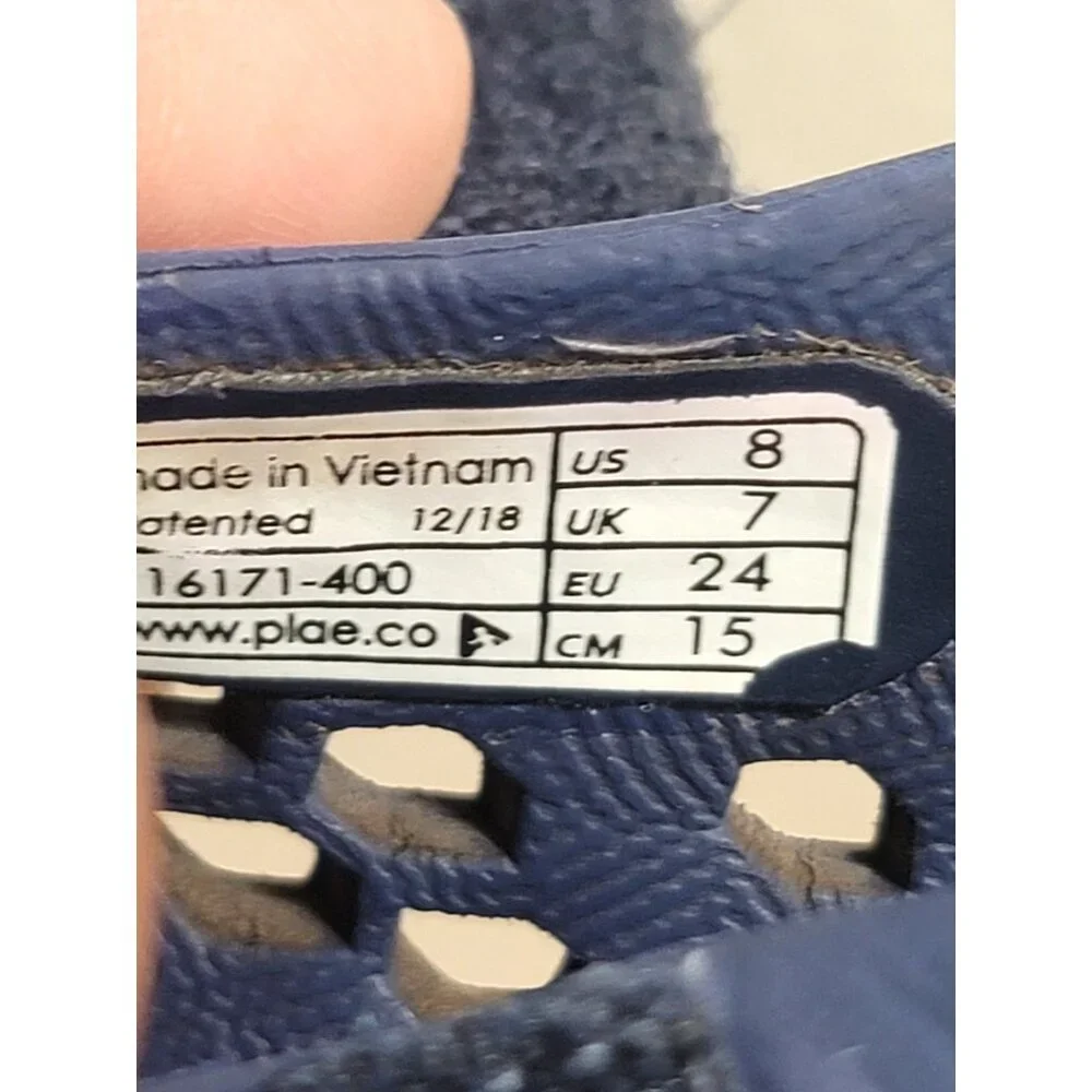 Plae Kids 8‎ Blue Water Fisherman Strap Breathable Holes Shoes